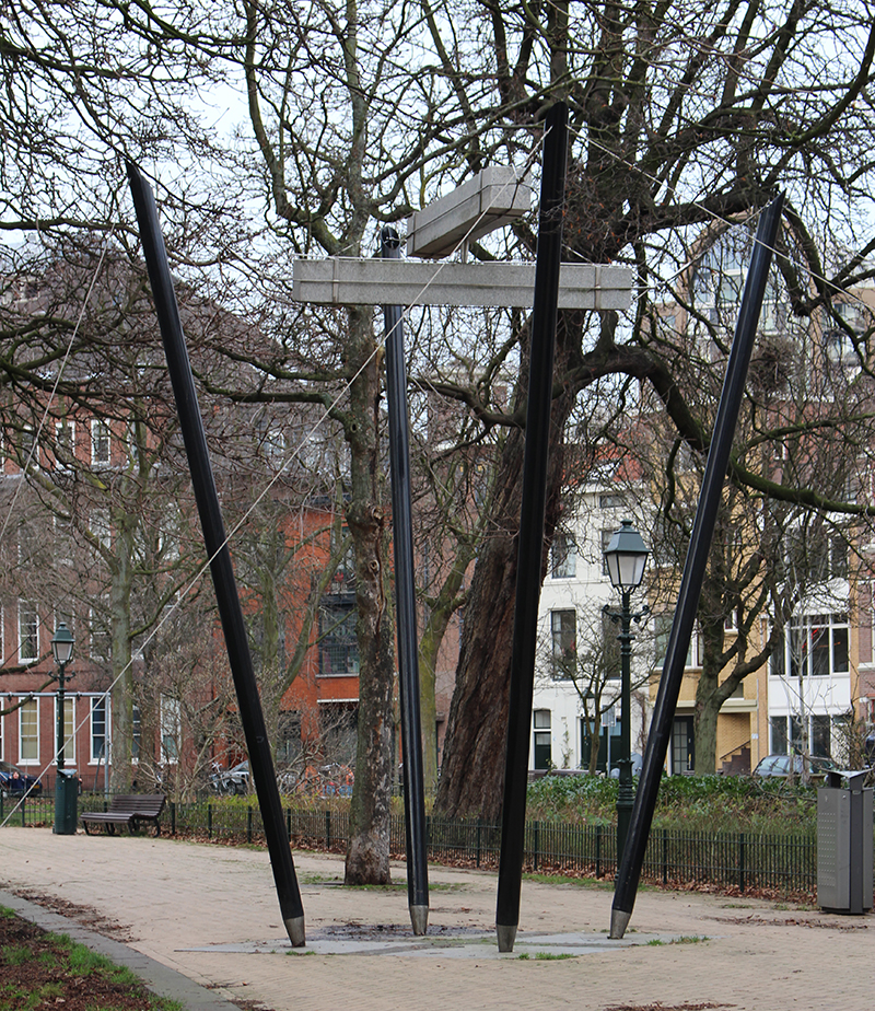 Zonder titel (Kunstenaarscollectief, 1990 - Huygenspark)