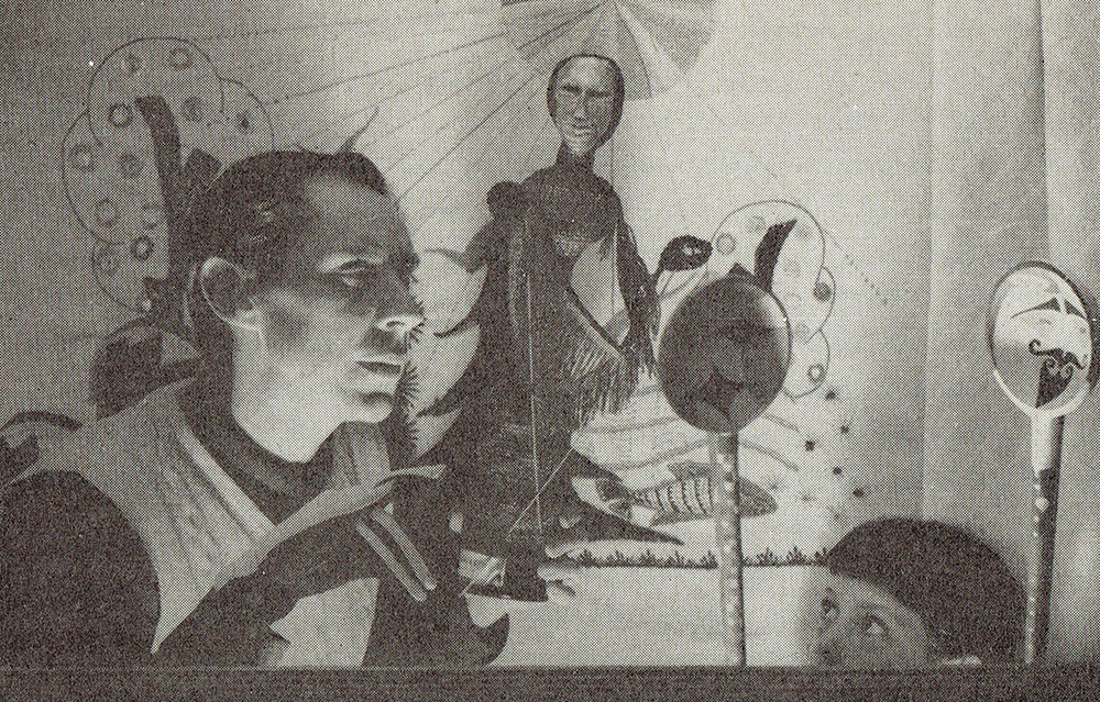 Repetitie poppenvoorstelling, ca 1955